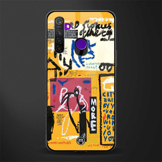 daily dose of motivation glass case for realme 5 pro image