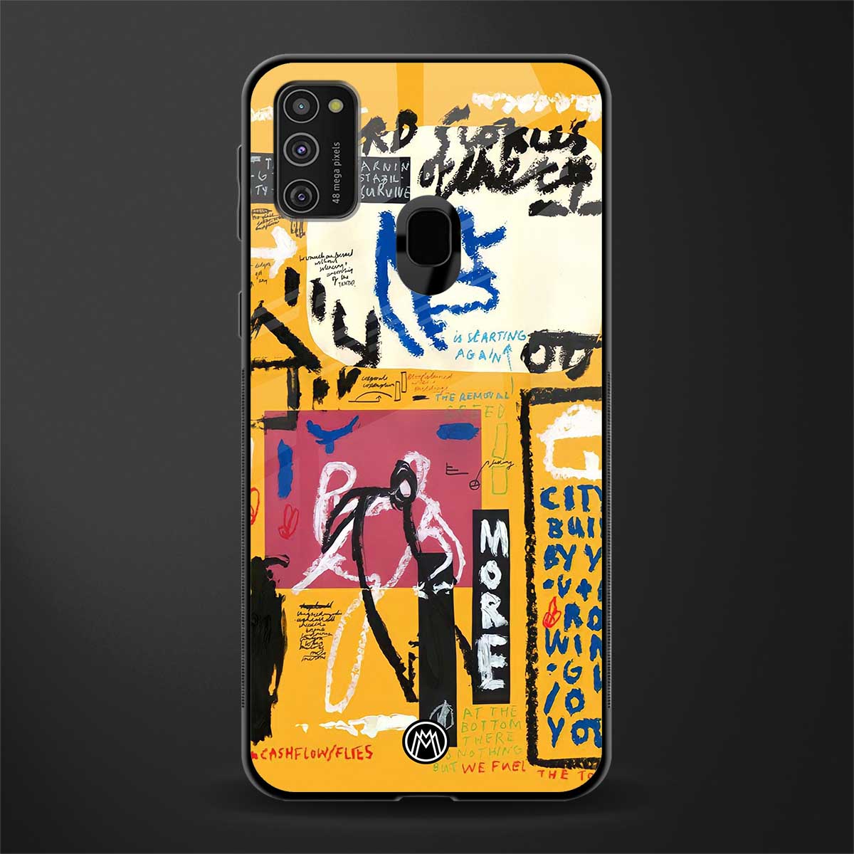 daily dose of motivation glass case for samsung galaxy m21 image