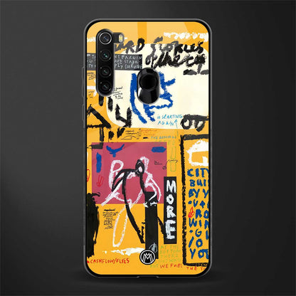 daily dose of motivation glass case for redmi note 8 image