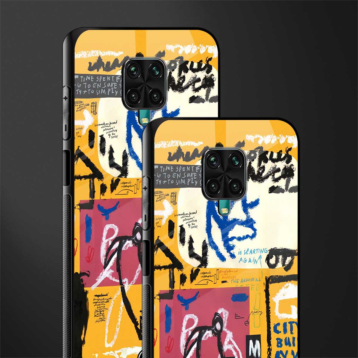 daily dose of motivation glass case for redmi note 9 pro image-2