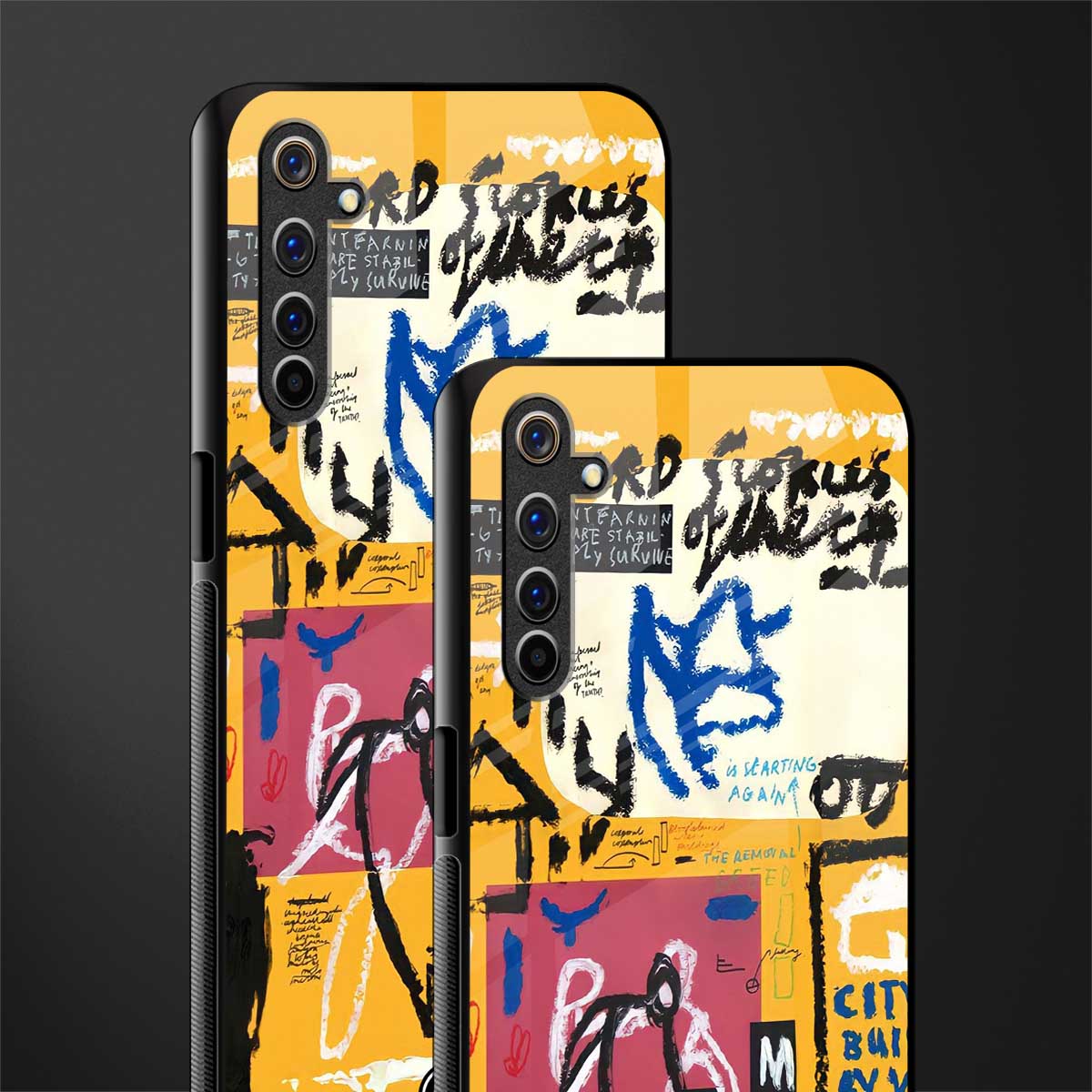 daily dose of motivation glass case for realme 6 image-2