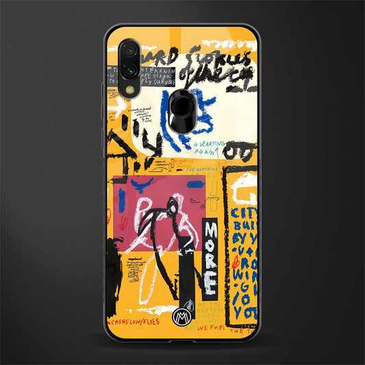 daily dose of motivation glass case for redmi y3 image