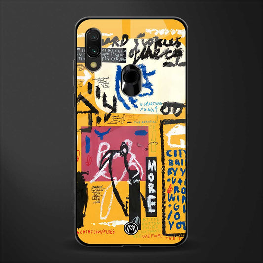 daily dose of motivation glass case for redmi note 7 pro image
