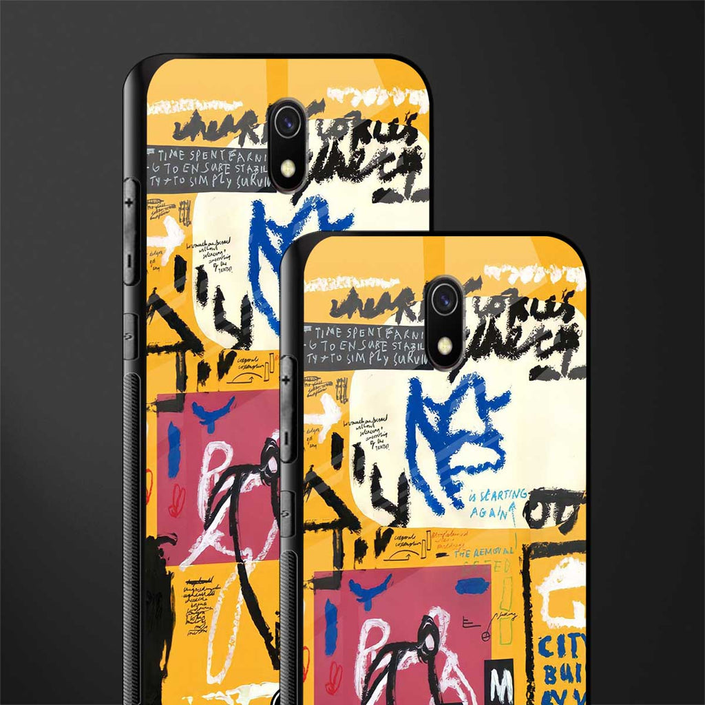 daily dose of motivation glass case for redmi 8a image-2