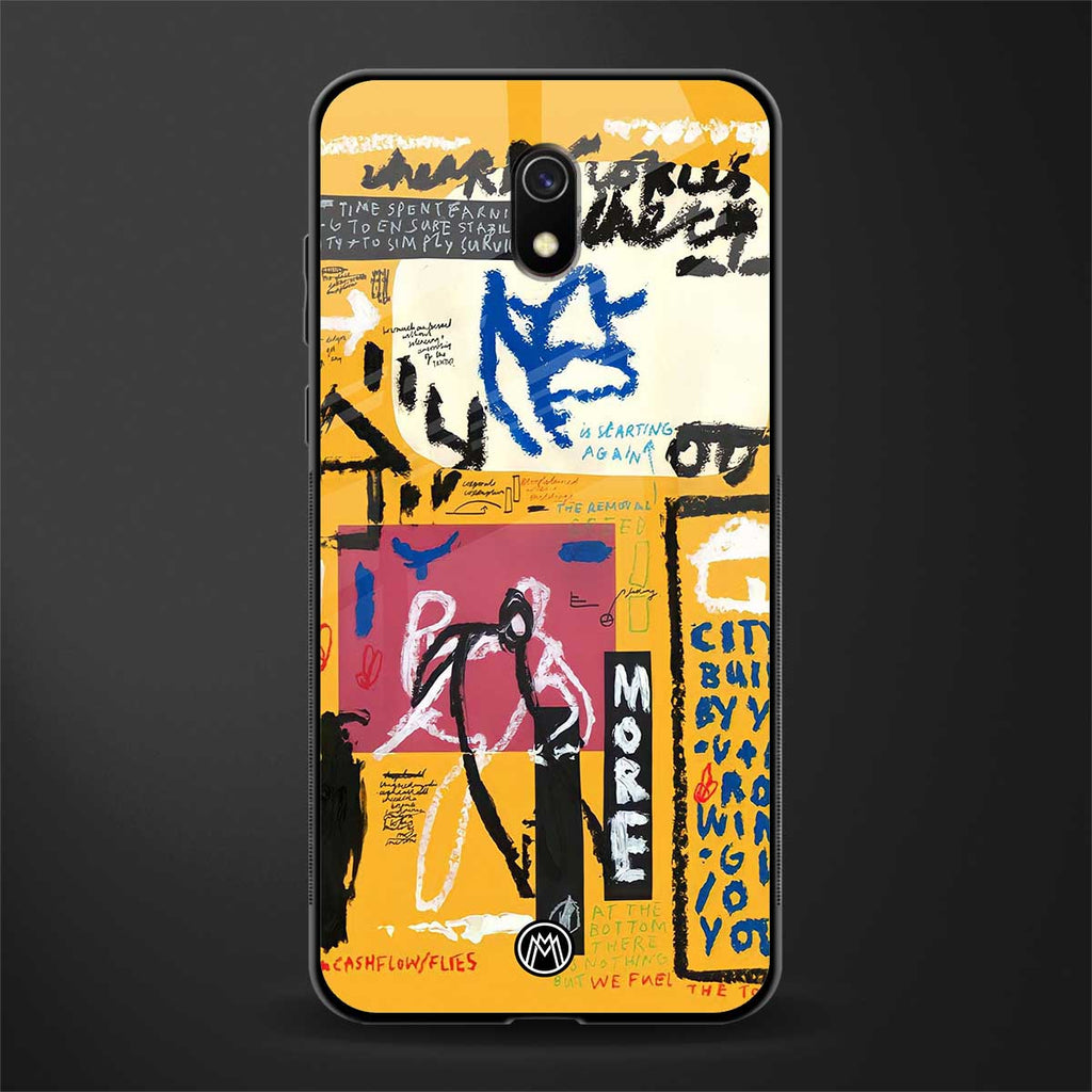 daily dose of motivation glass case for redmi 8a image