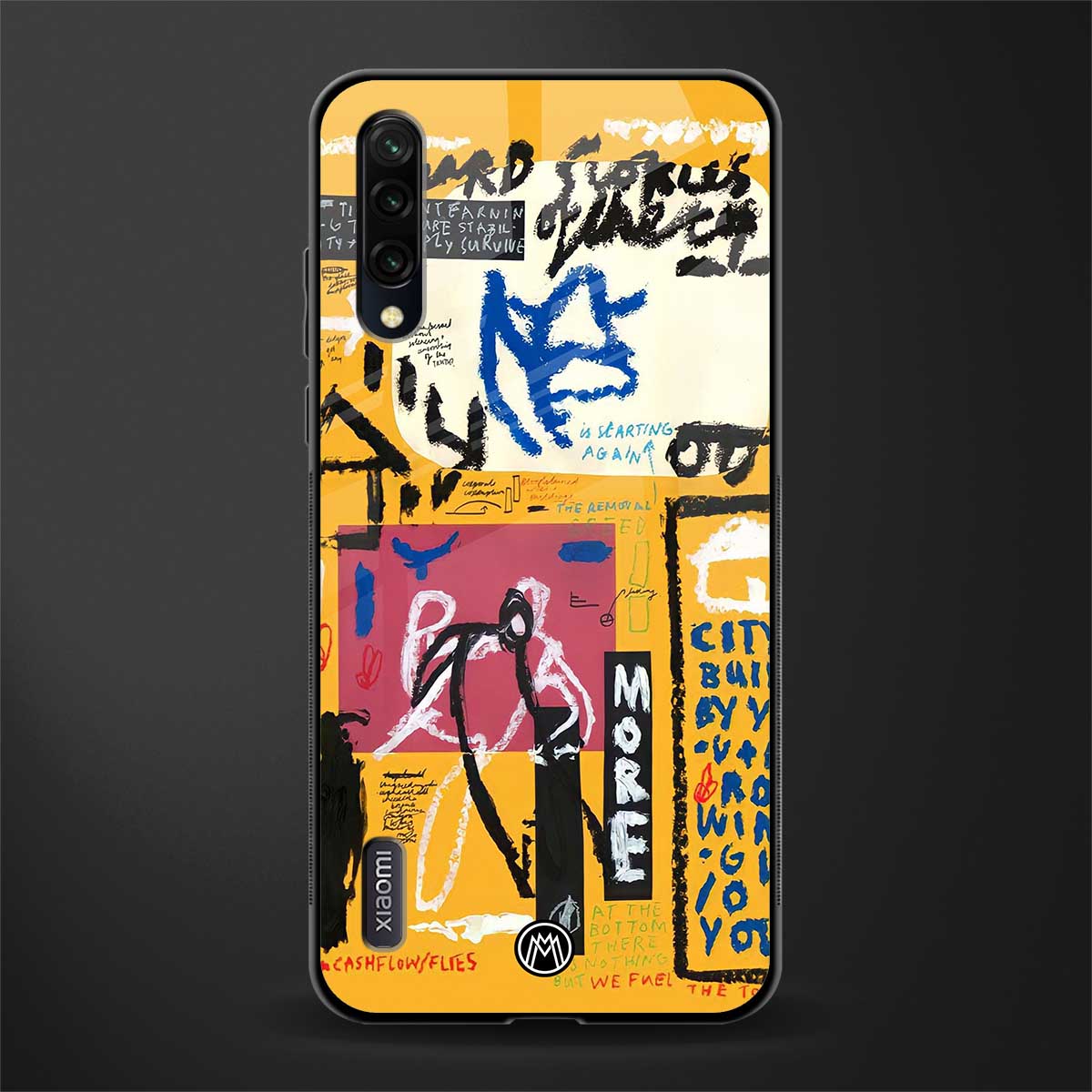 daily dose of motivation glass case for mi a3 redmi a3 image