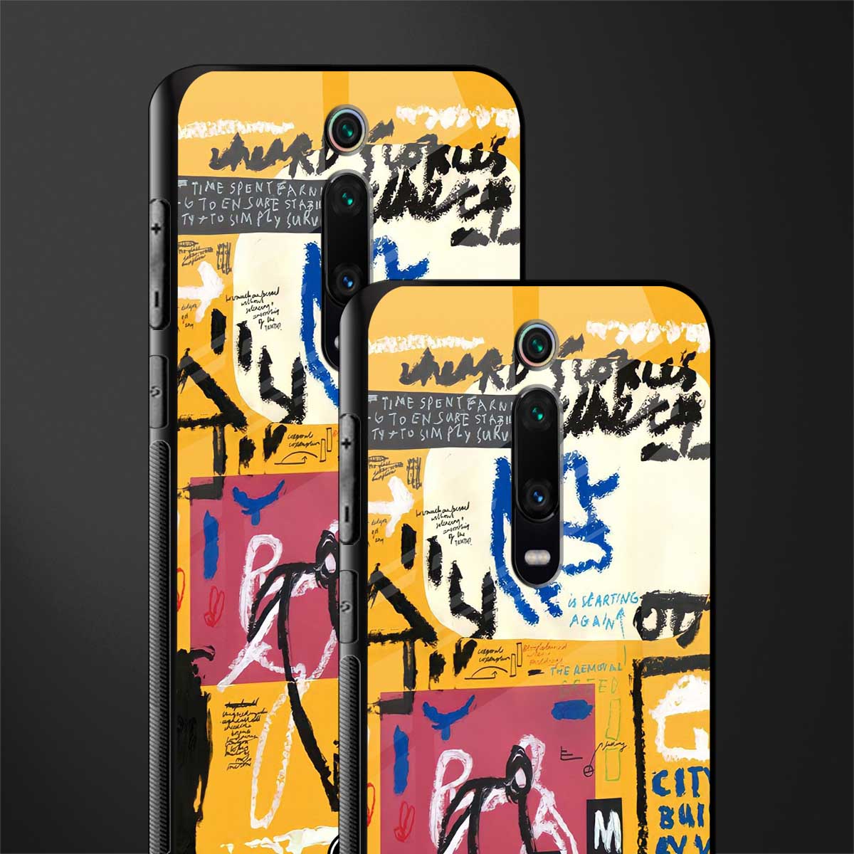 daily dose of motivation glass case for redmi k20 image-2