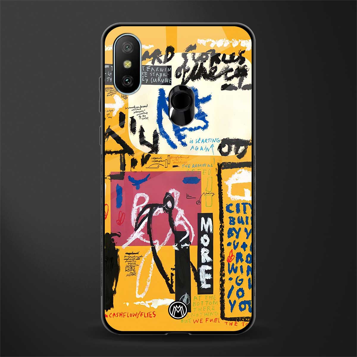 daily dose of motivation glass case for redmi 6 pro image