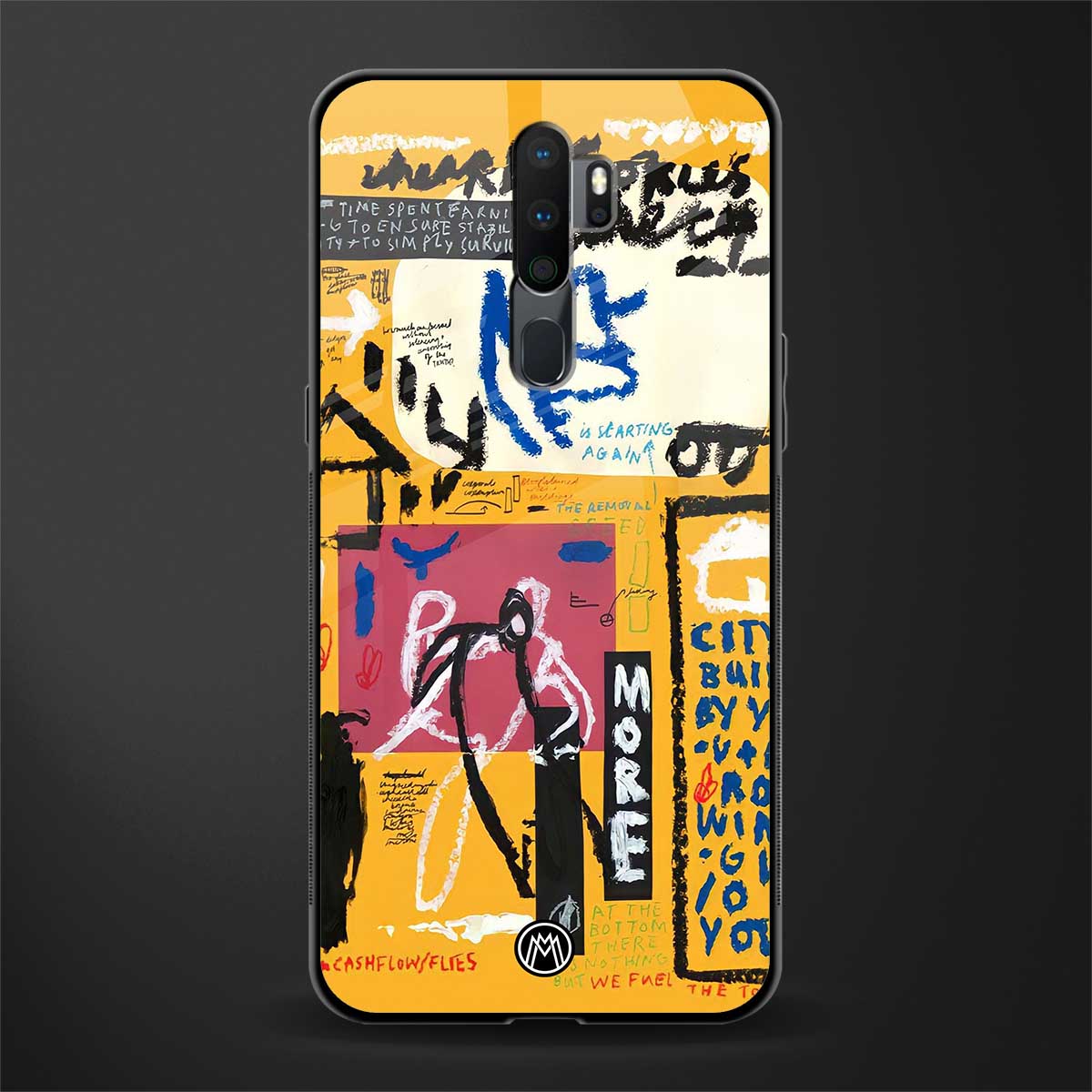 daily dose of motivation glass case for oppo a5 2020 image
