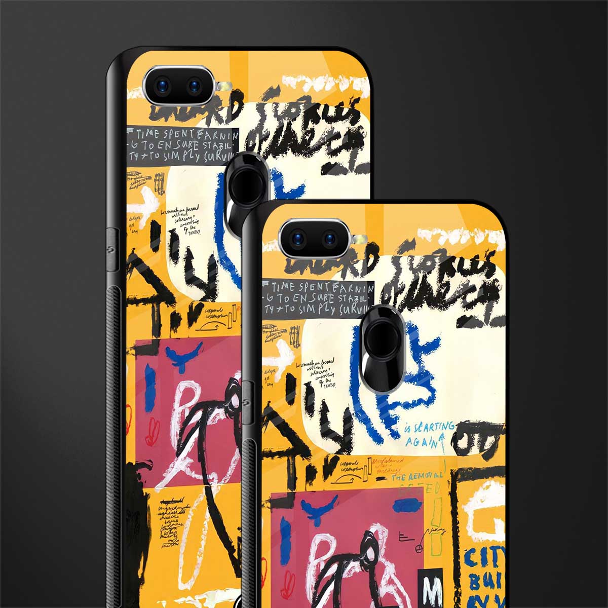 daily dose of motivation glass case for oppo a7 image-2