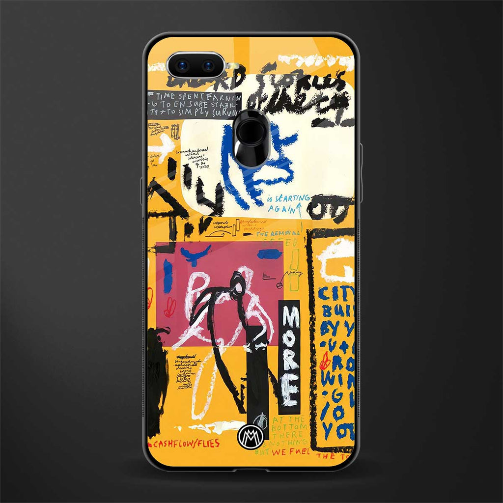 daily dose of motivation glass case for oppo a7 image
