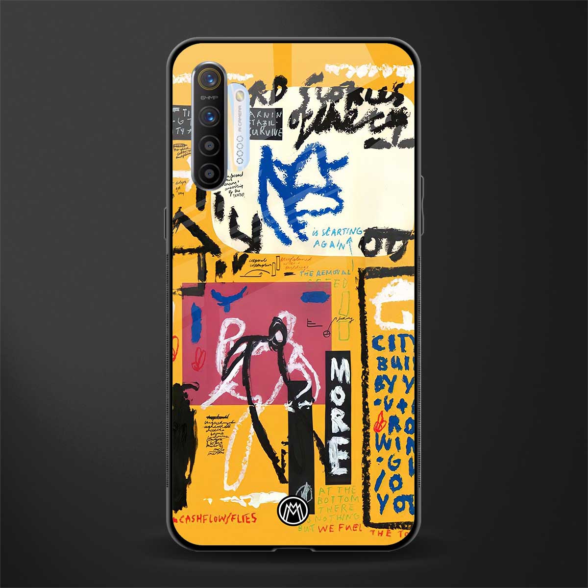 daily dose of motivation glass case for realme xt image