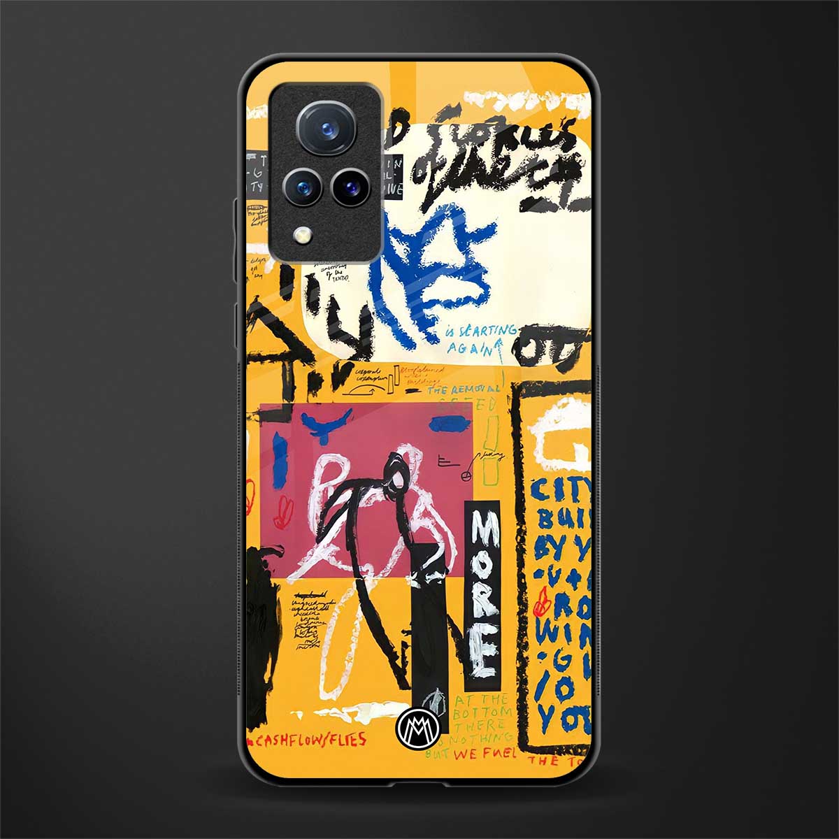 daily dose of motivation glass case for vivo v21 5g image