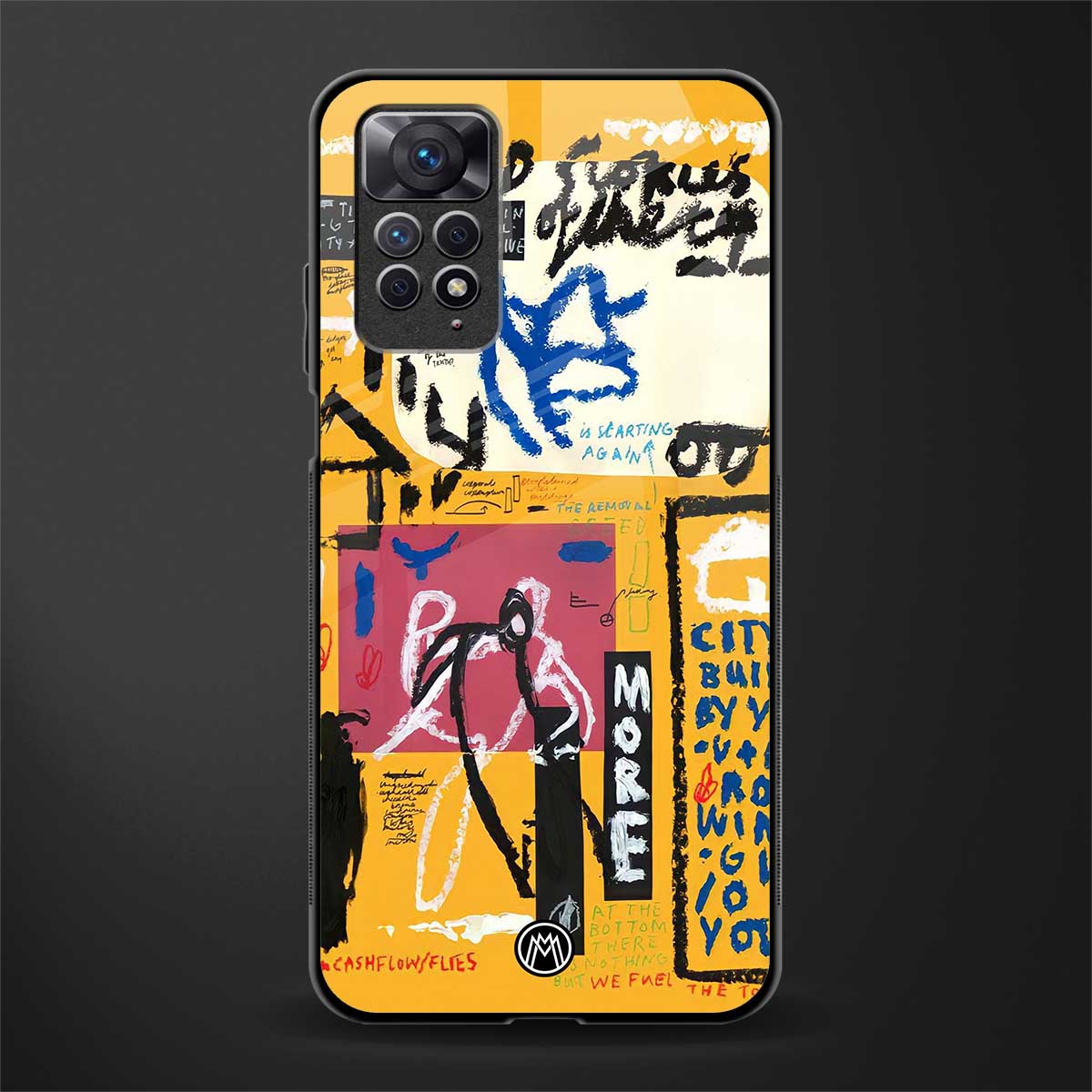 daily dose of motivation glass case for redmi note 11 pro image