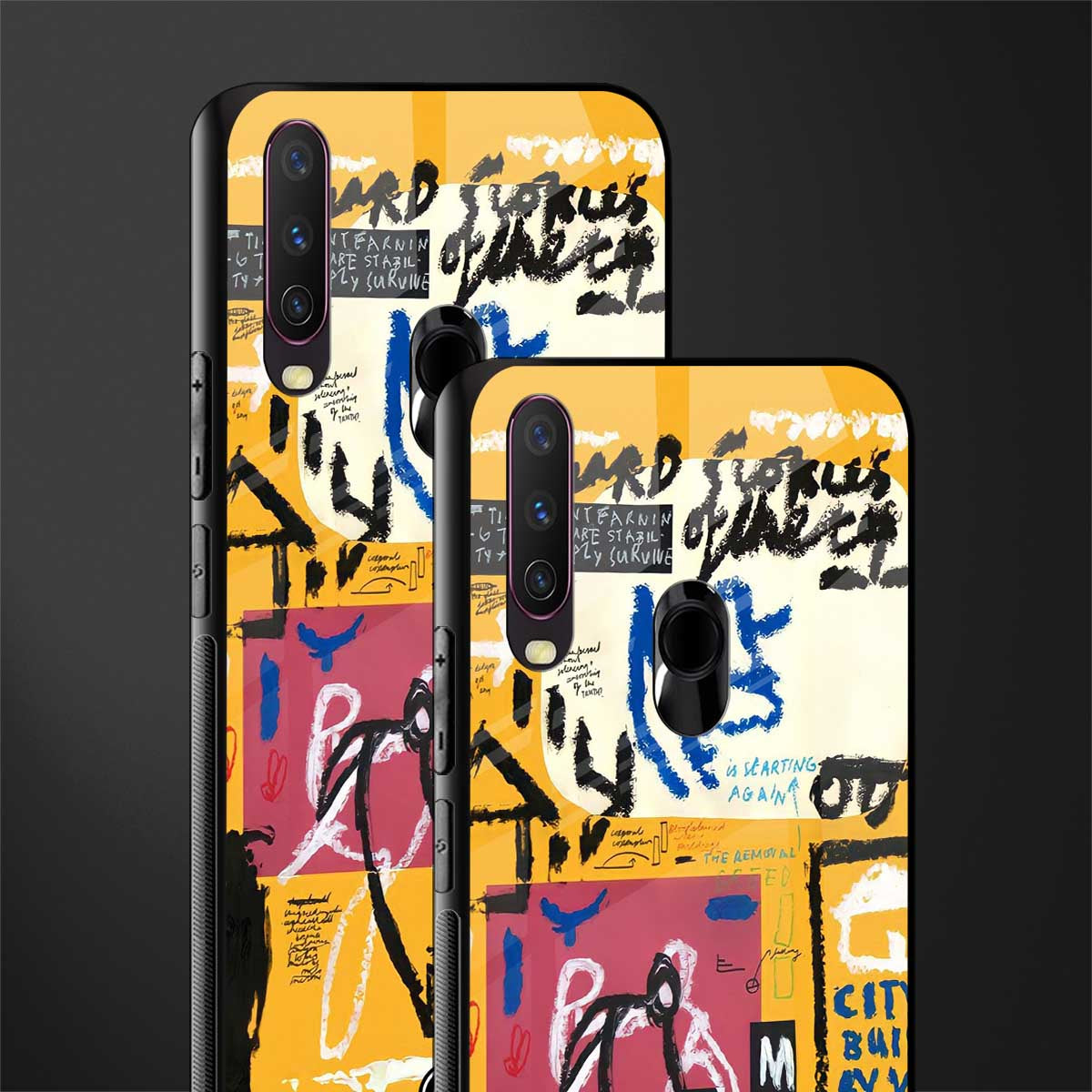 daily dose of motivation glass case for vivo y17 image-2