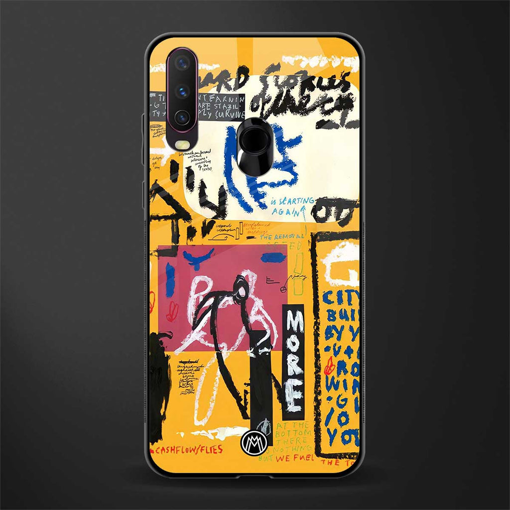 daily dose of motivation glass case for vivo y17 image