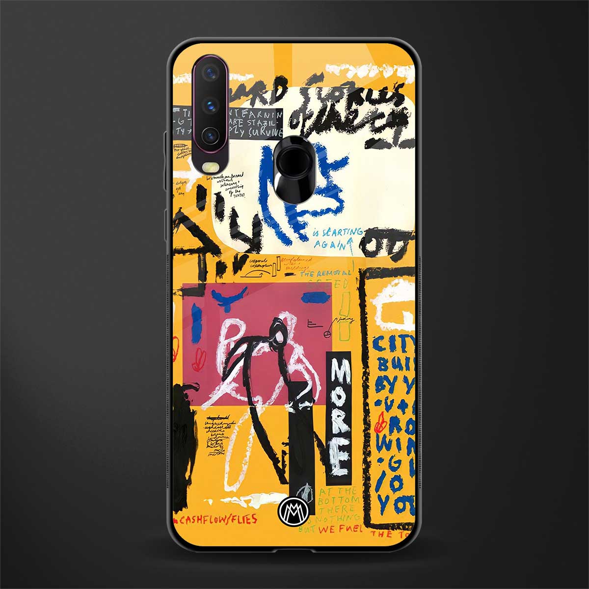 daily dose of motivation glass case for vivo y17 image