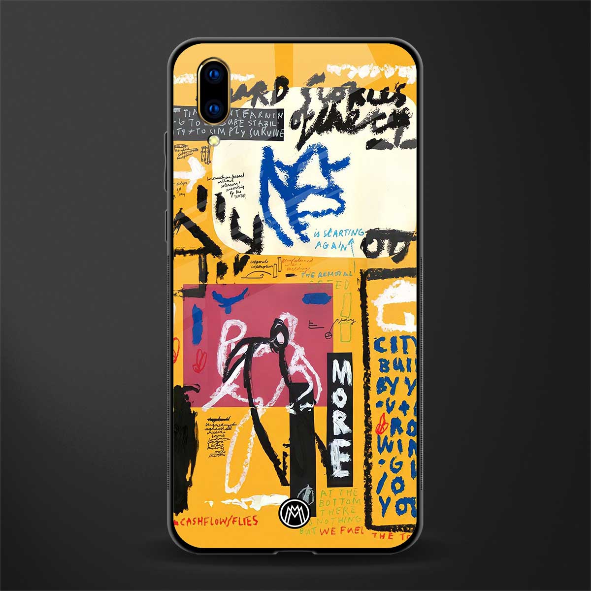 daily dose of motivation glass case for vivo v11 pro image
