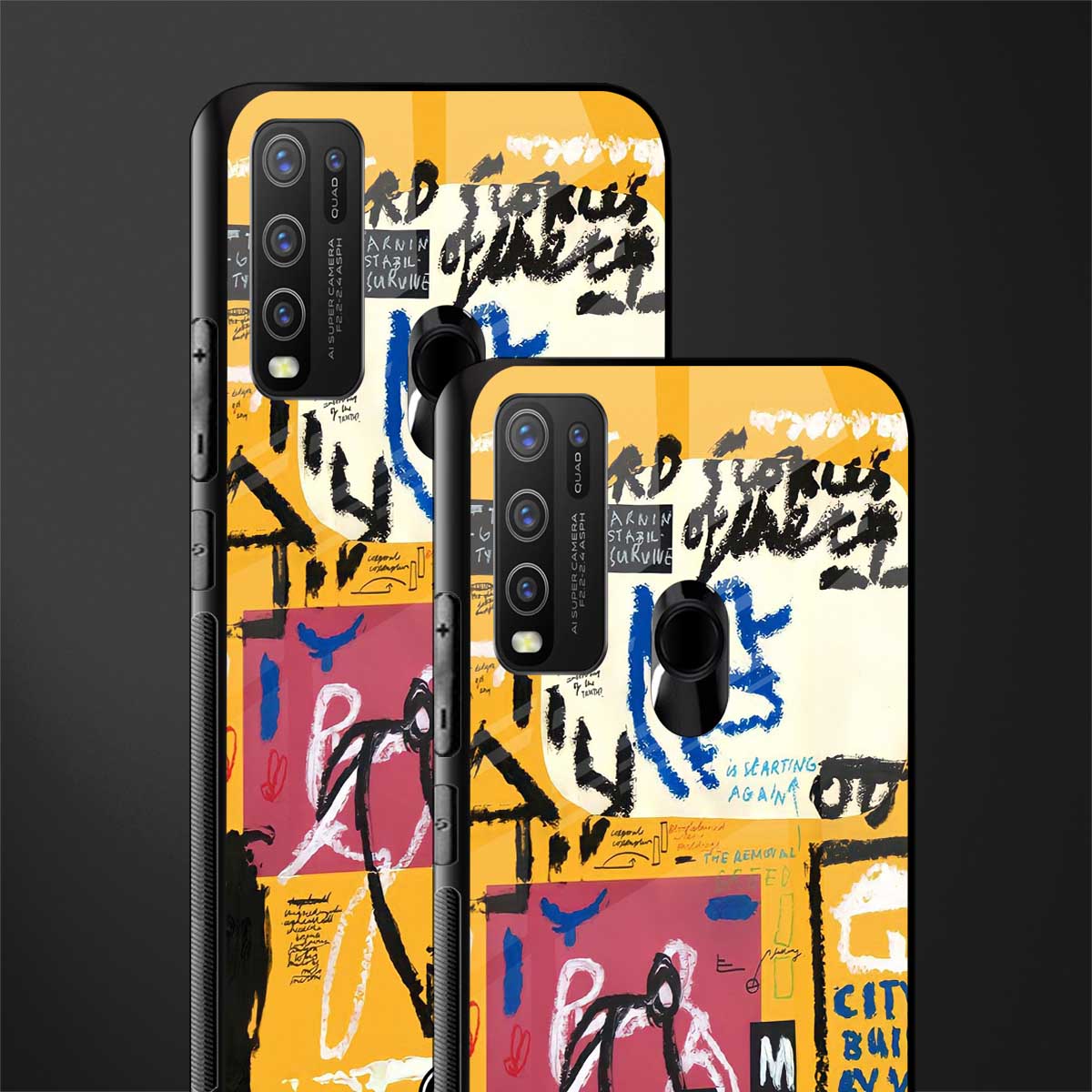 daily dose of motivation glass case for vivo y30 image-2