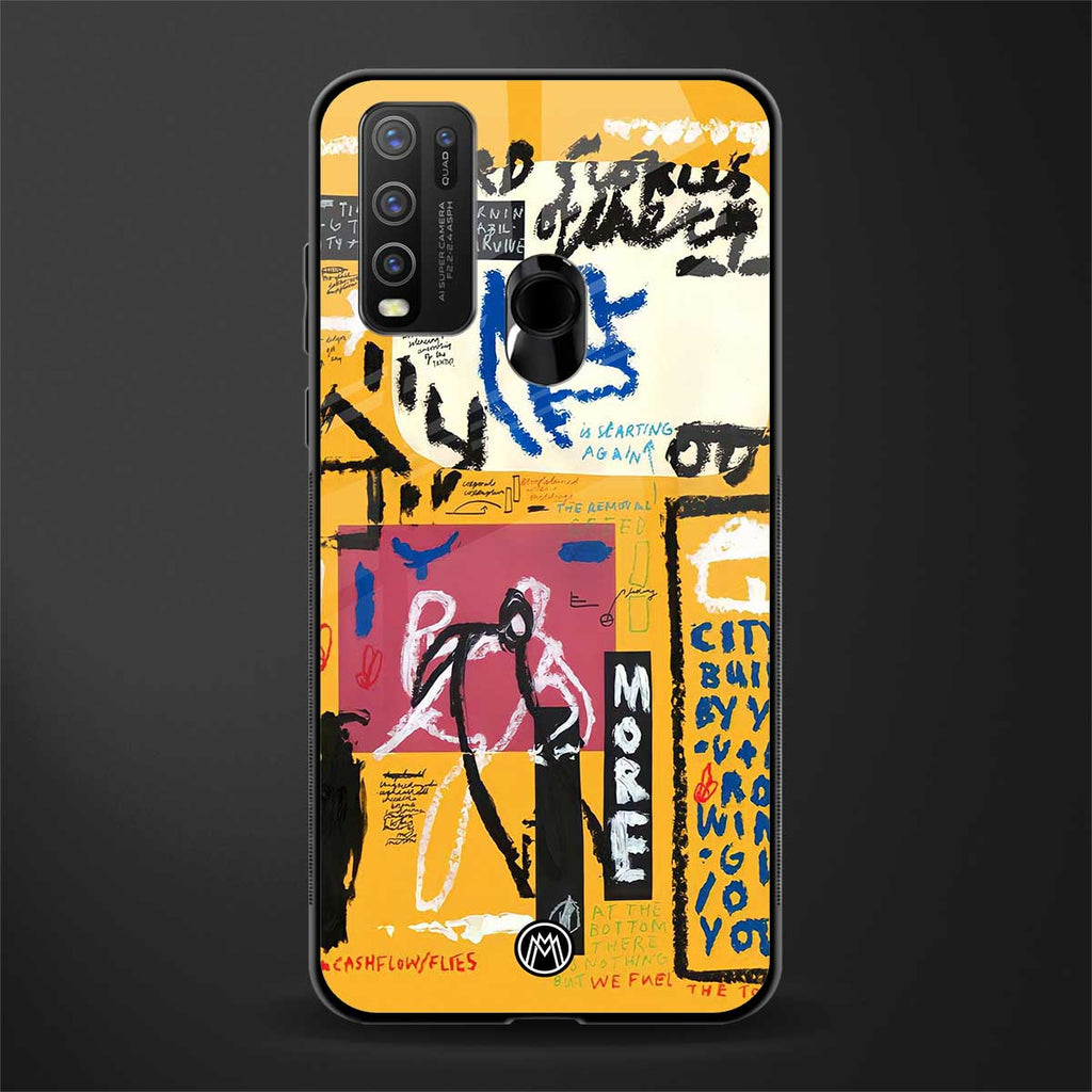 daily dose of motivation glass case for vivo y30 image
