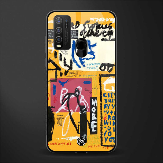 daily dose of motivation glass case for vivo y50 image