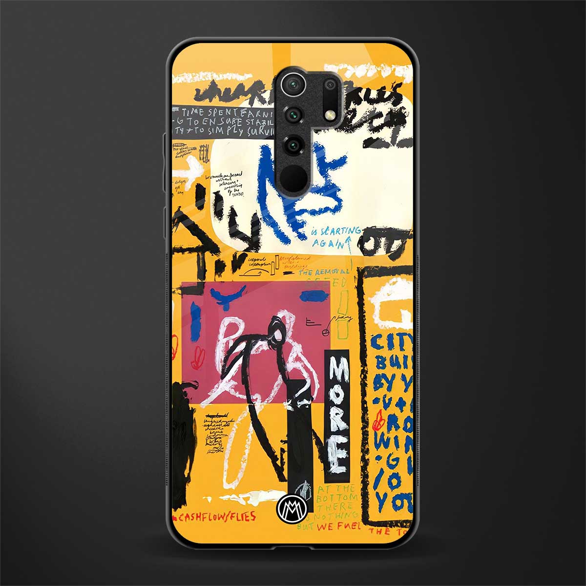 daily dose of motivation glass case for poco m2 image