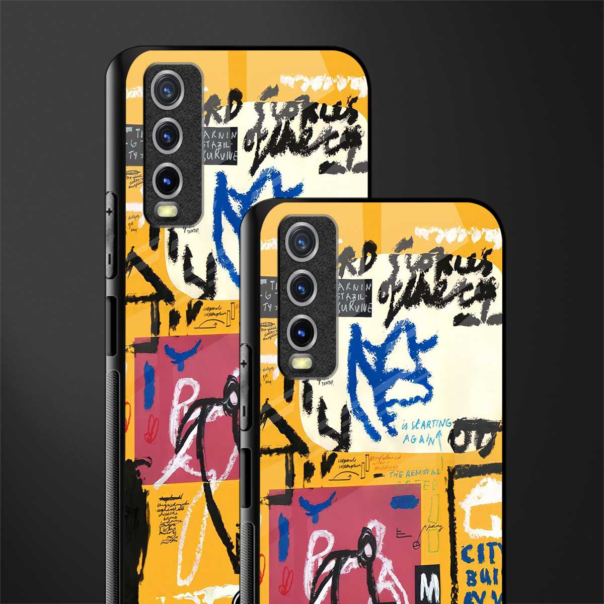 daily dose of motivation glass case for vivo y12g image-2