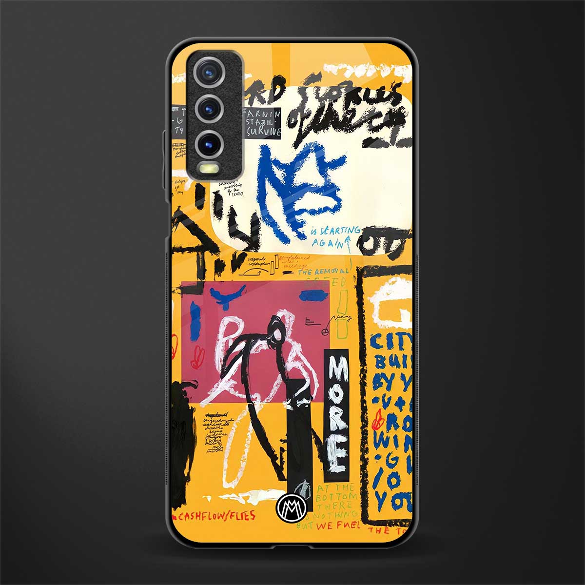daily dose of motivation glass case for vivo y20i vivo y20t image