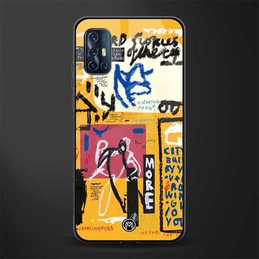daily dose of motivation glass case for vivo v17 image