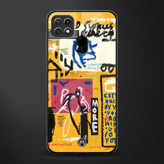 daily dose of motivation glass case for oppo a15s image