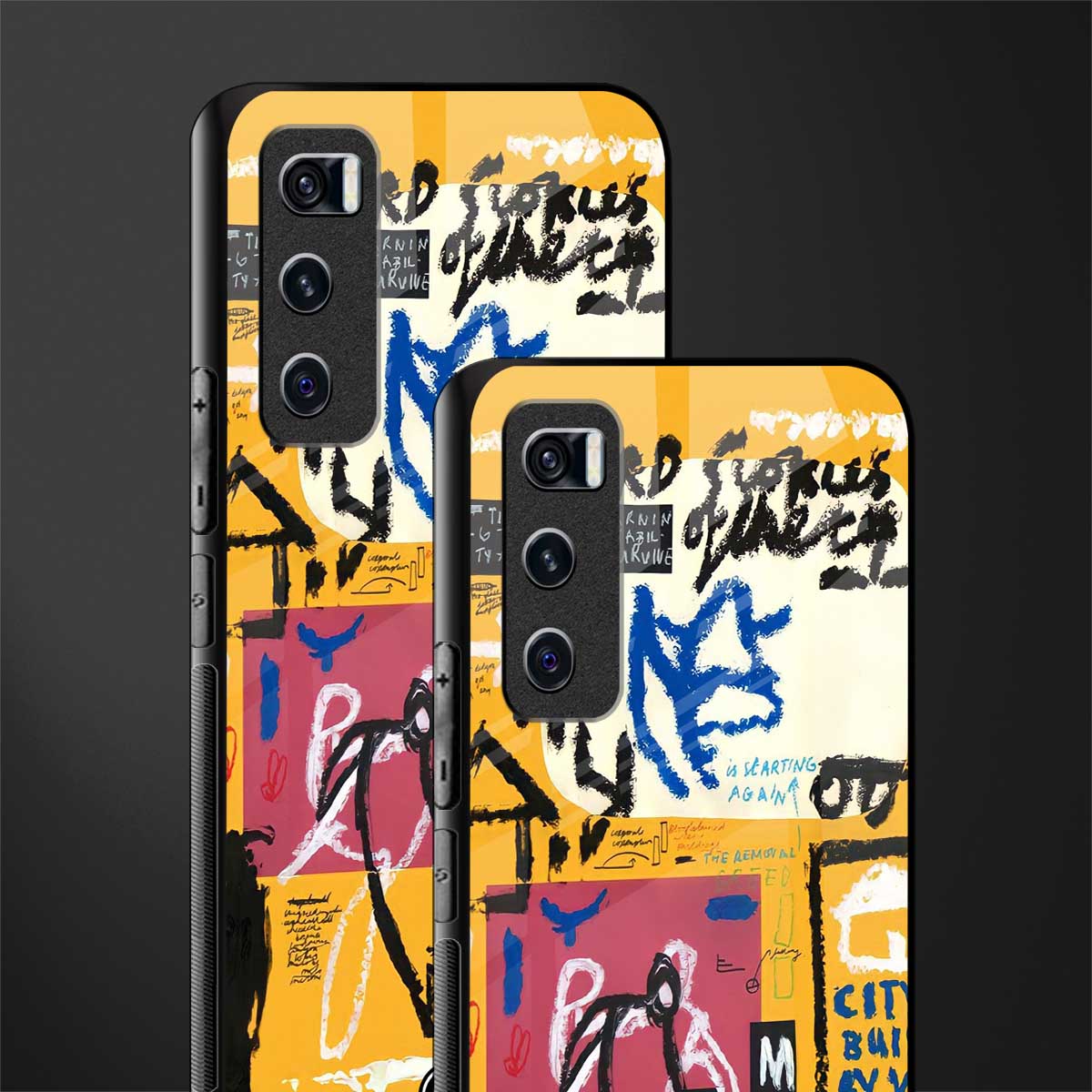 daily dose of motivation glass case for vivo v20 se image-2