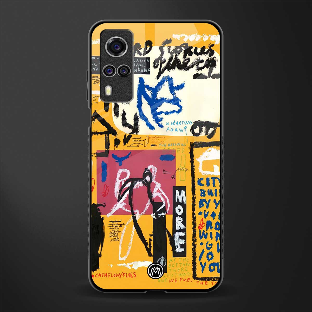 daily dose of motivation glass case for vivo y51 image