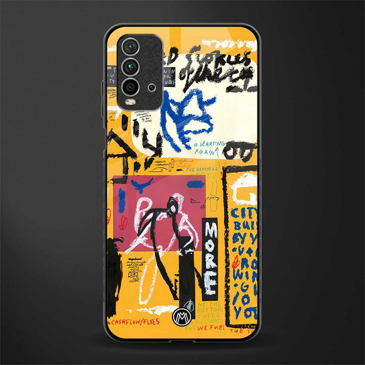daily dose of motivation glass case for redmi 9 power image