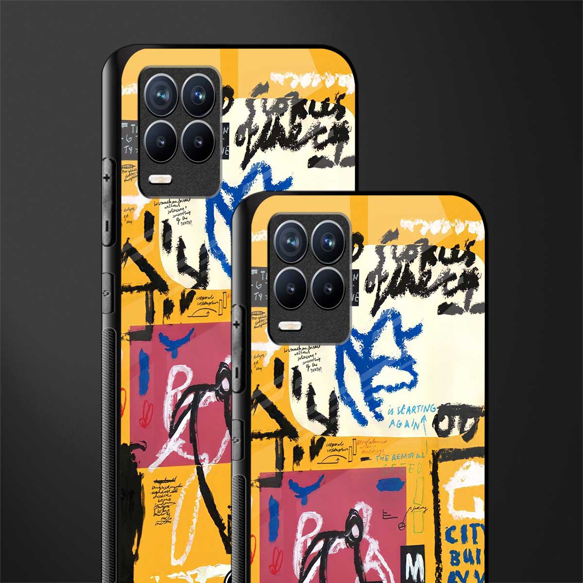 daily dose of motivation glass case for realme 8 pro image-2
