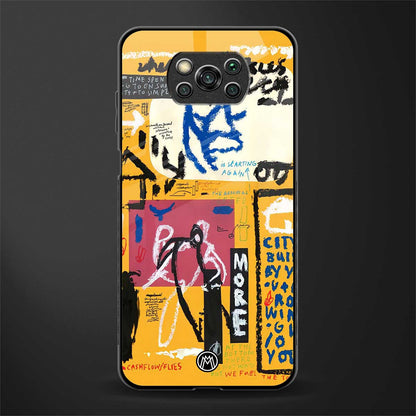 daily dose of motivation glass case for poco x3 pro image