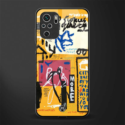 daily dose of motivation glass case for redmi note 10 image