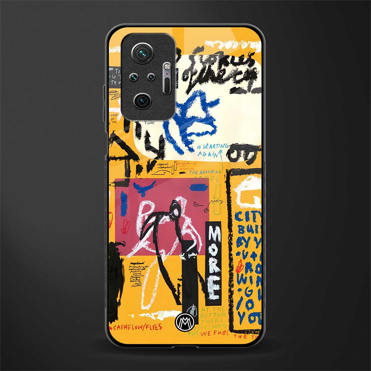daily dose of motivation glass case for redmi note 10 pro max image