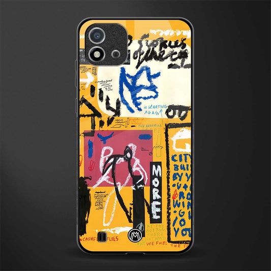 daily dose of motivation glass case for realme c20 image