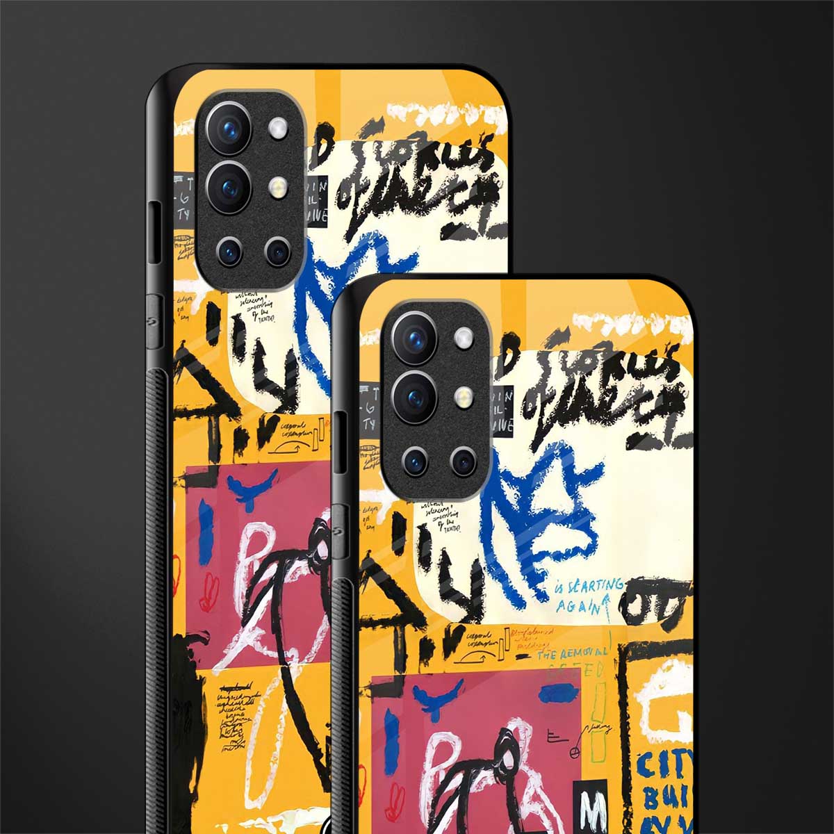 daily dose of motivation glass case for oneplus 9r image-2