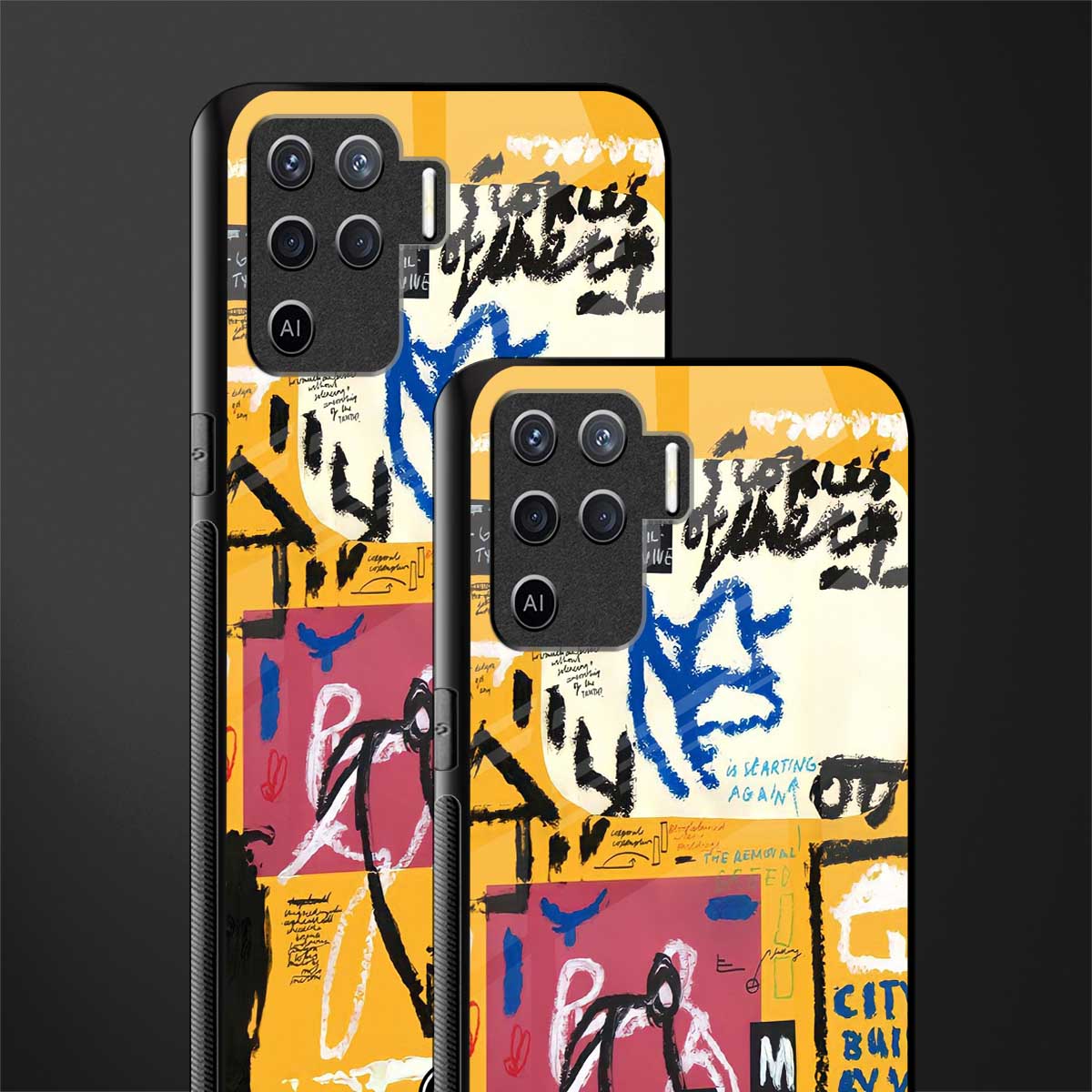 daily dose of motivation glass case for oppo f19 pro image-2