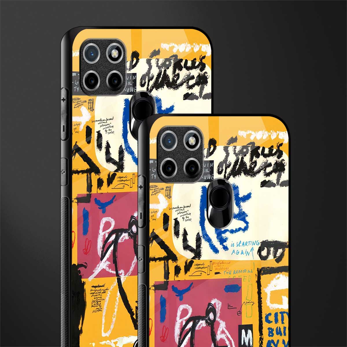 daily dose of motivation glass case for realme c21 image-2