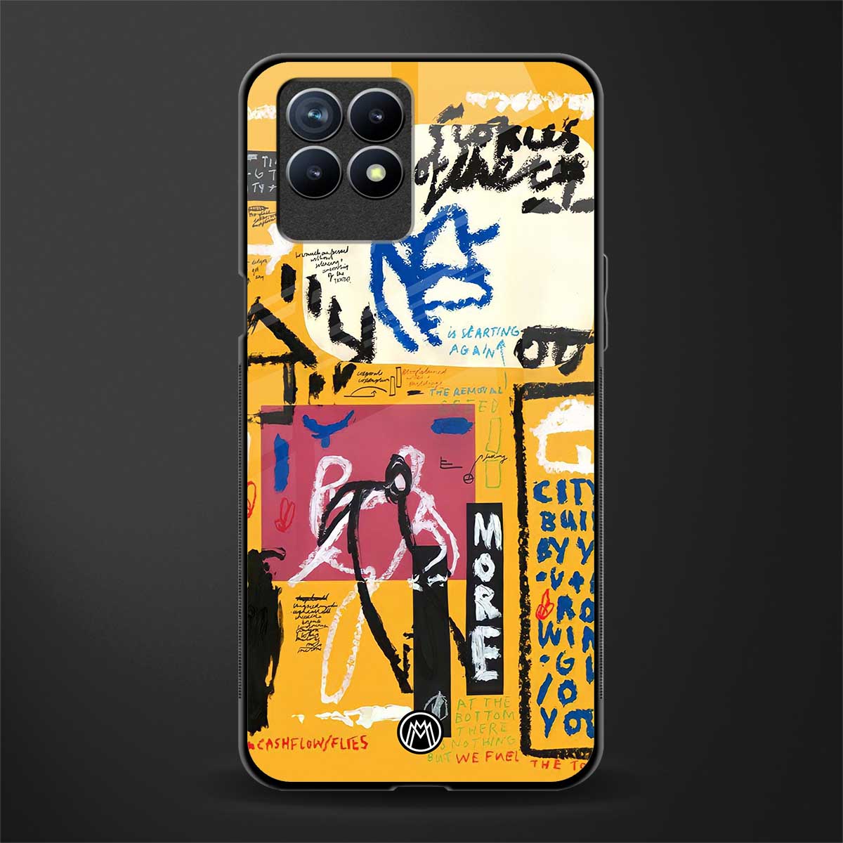 daily dose of motivation glass case for realme 8i image