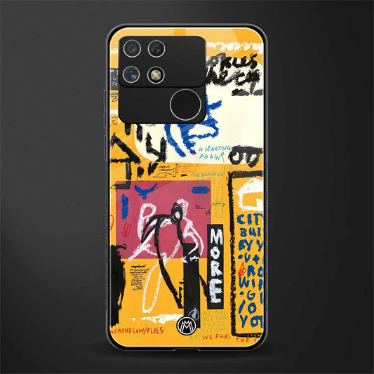 daily dose of motivation back phone cover | glass case for realme narzo 50a