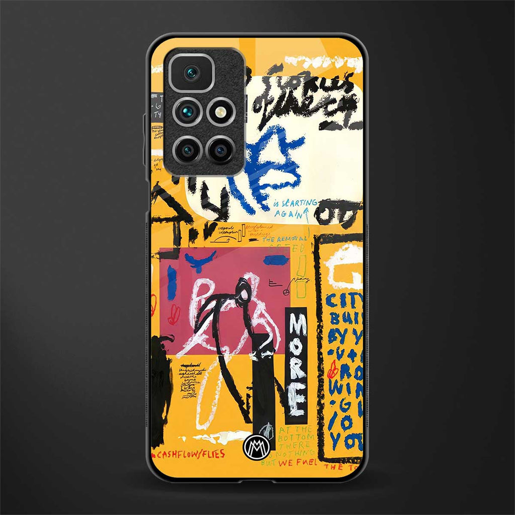 daily dose of motivation glass case for redmi 10 prime image