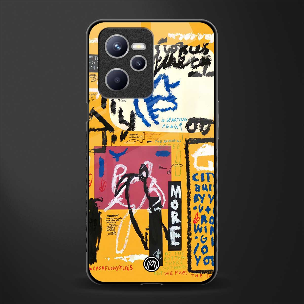 daily dose of motivation glass case for realme c35 image