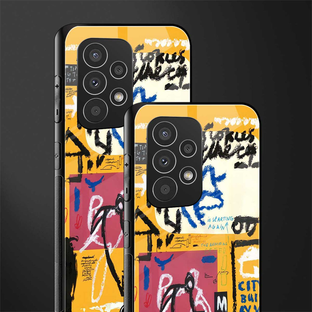 daily dose of motivation back phone cover | glass case for samsung galaxy a53 5g