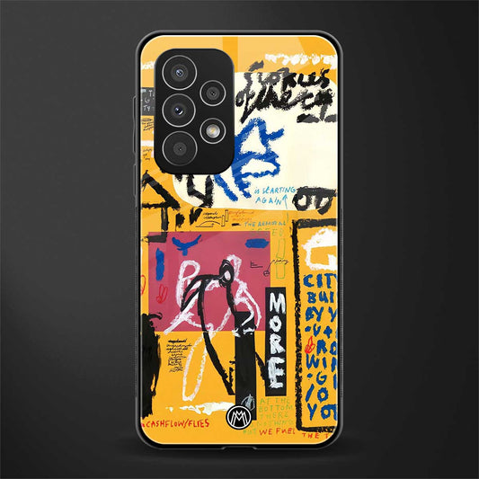daily dose of motivation back phone cover | glass case for samsung galaxy a73 5g