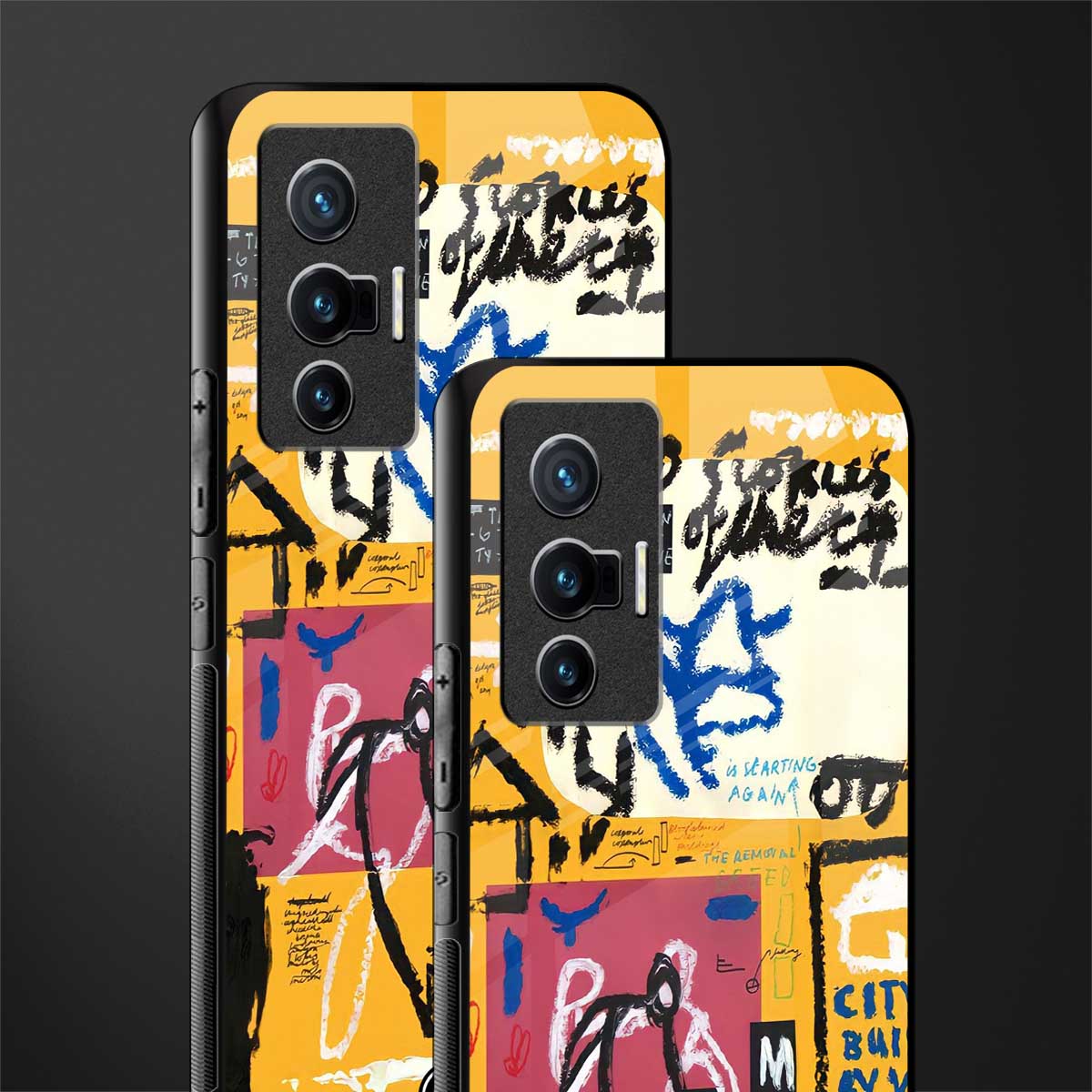 daily dose of motivation glass case for vivo x70 image-2