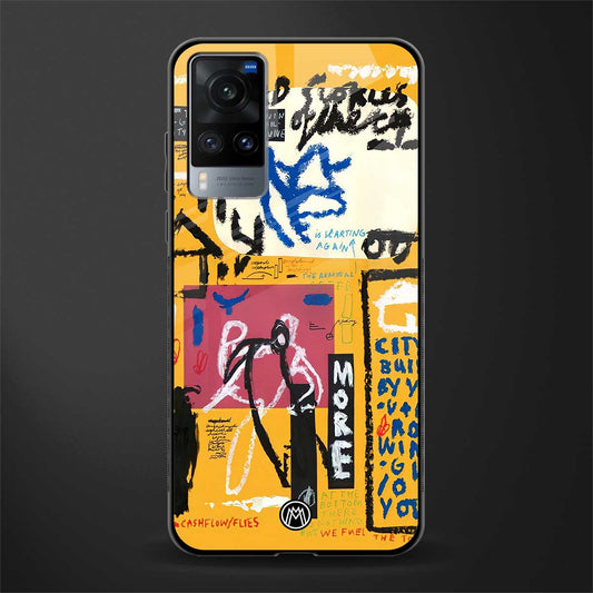 daily dose of motivation glass case for vivo x60 image