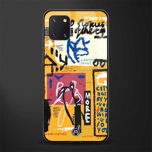 daily dose of motivation glass case for samsung a81 image
